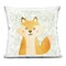 Stupell Industries Joyful Fox on Botanicals Decorative Printed Pillow design by Kim Allen, 18 x 7 x 18